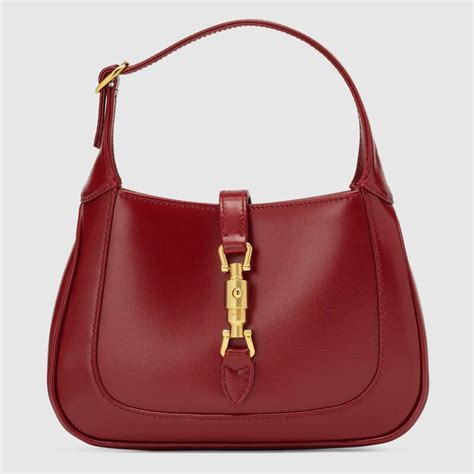 gucci jackie hobo red|Gucci jackie vintage.